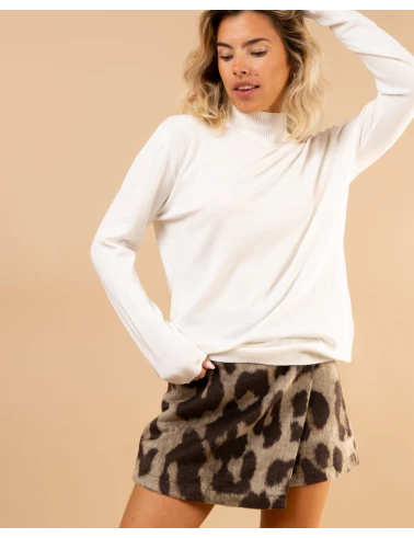 Pull col montant