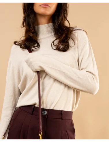Pull col montant