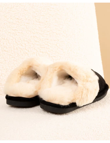 Chaussons fourrés