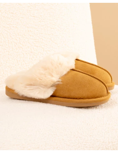 Chaussons fourrés