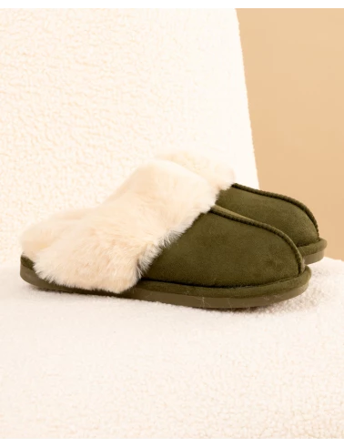 Chaussons fourrés