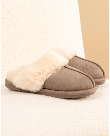 Chaussons fourrés
