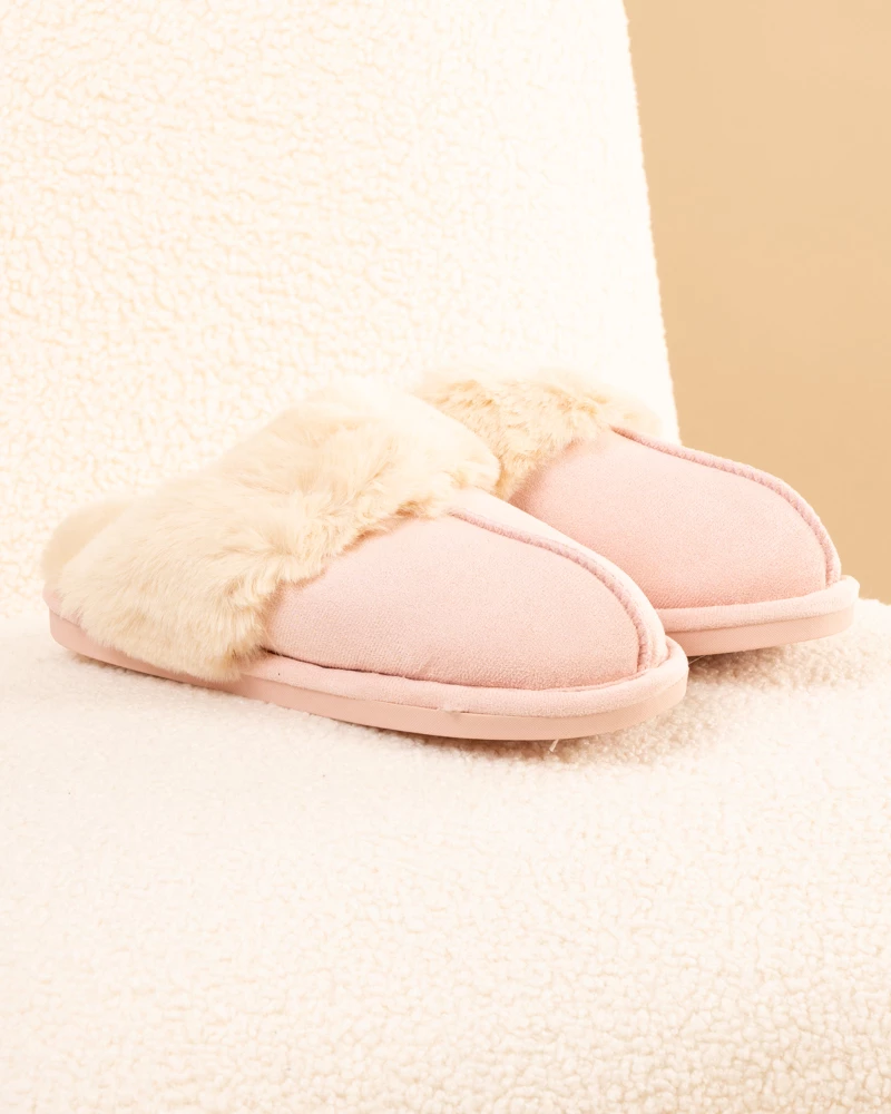 Chaussons fourrés