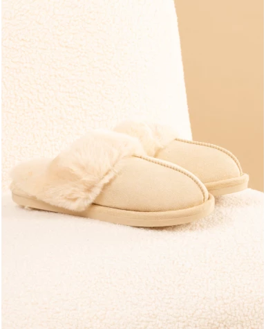 Chaussons fourrés