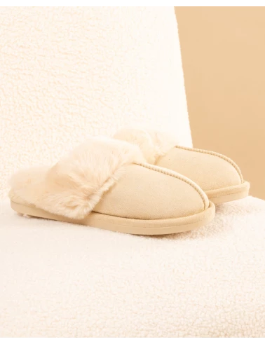 Chaussons fourrés