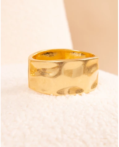Bracelet large martelé