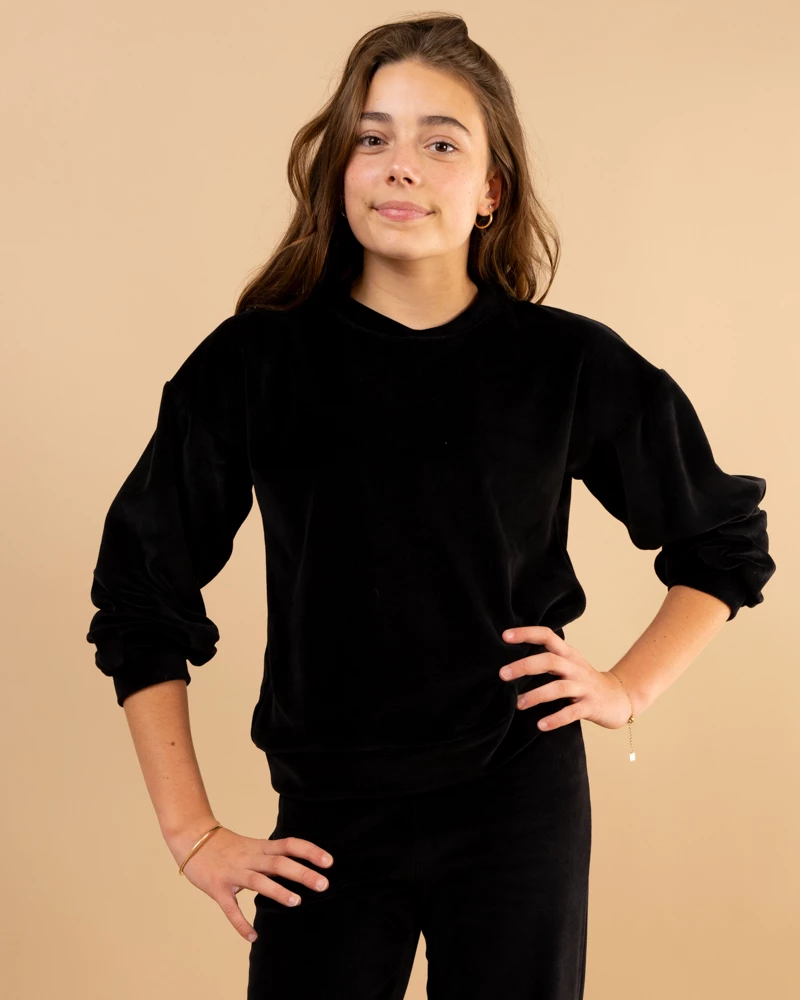 Sweat effet velours