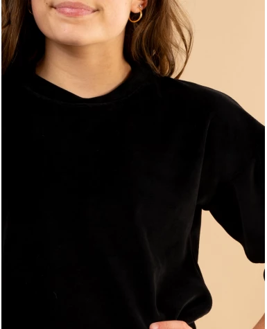Sweat effet velours