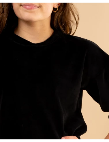 Sweat effet velours