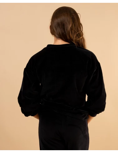 Sweat effet velours