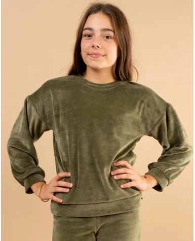 Sweat effet velours
