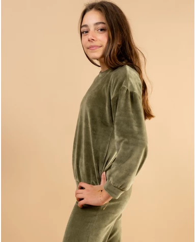Sweat effet velours
