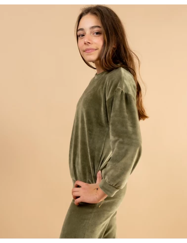 Sweat effet velours