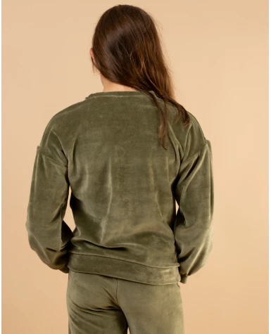 Sweat effet velours
