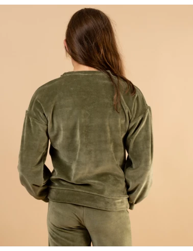 Sweat effet velours