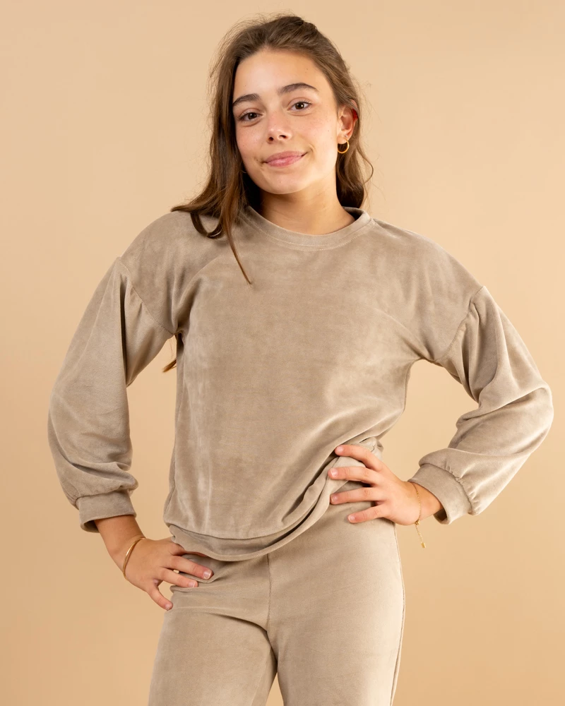 Sweat effet velours