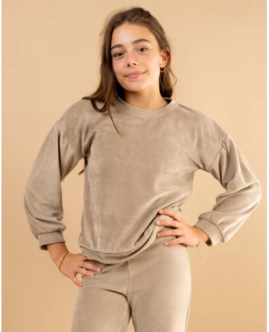 Sweat effet velours