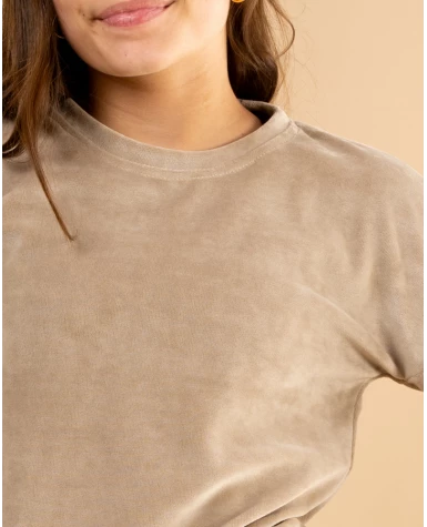 Sweat effet velours