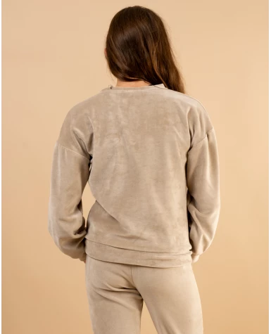 Sweat effet velours