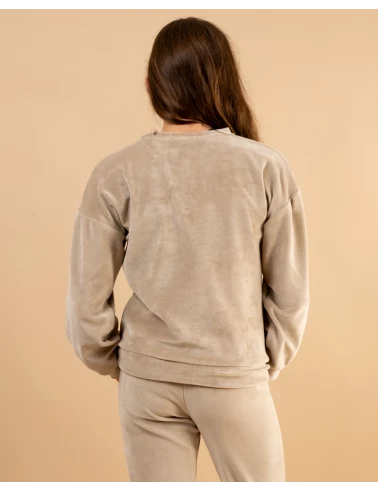 Sweat effet velours