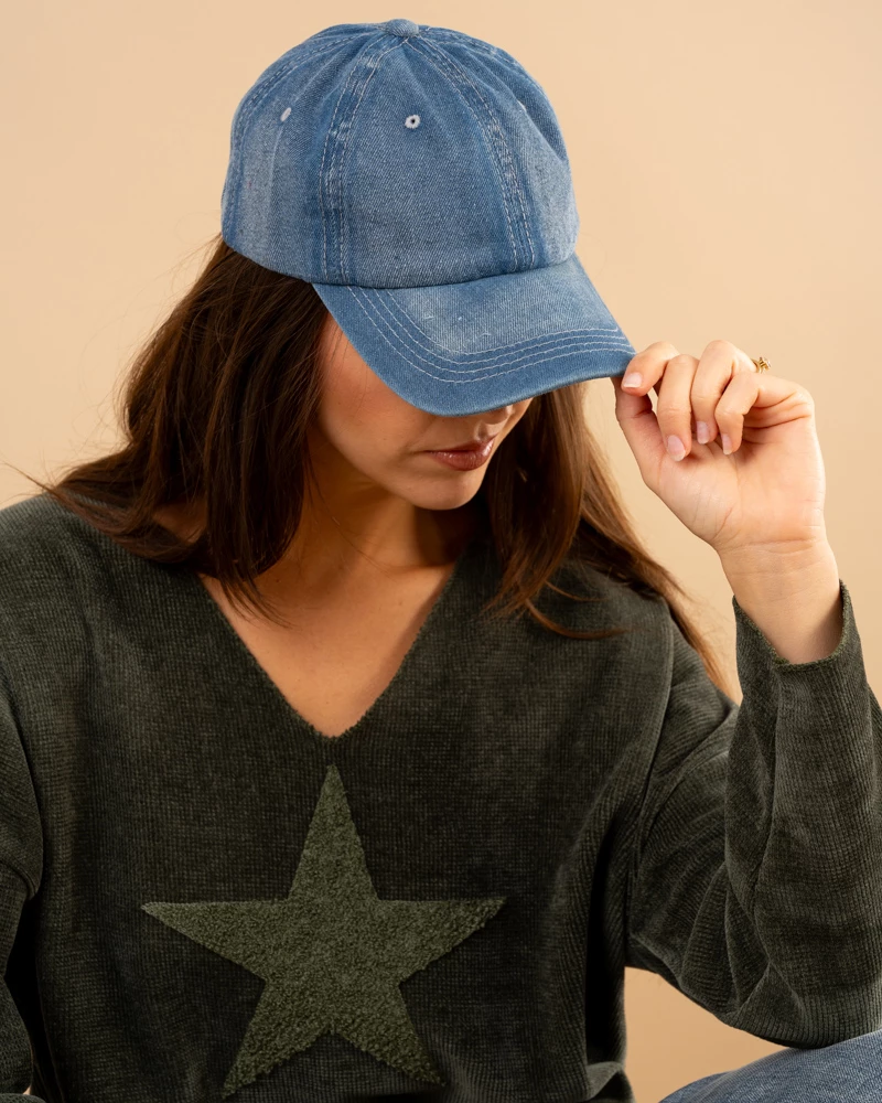 Casquette jean