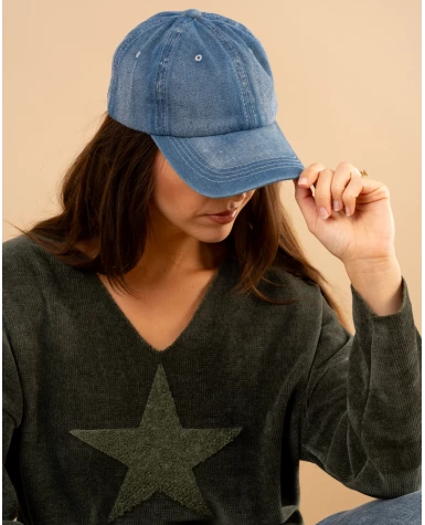 Casquette jean