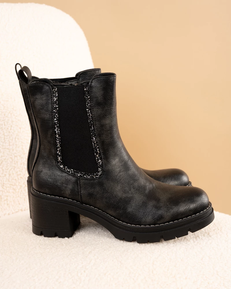 Bottines paillettes