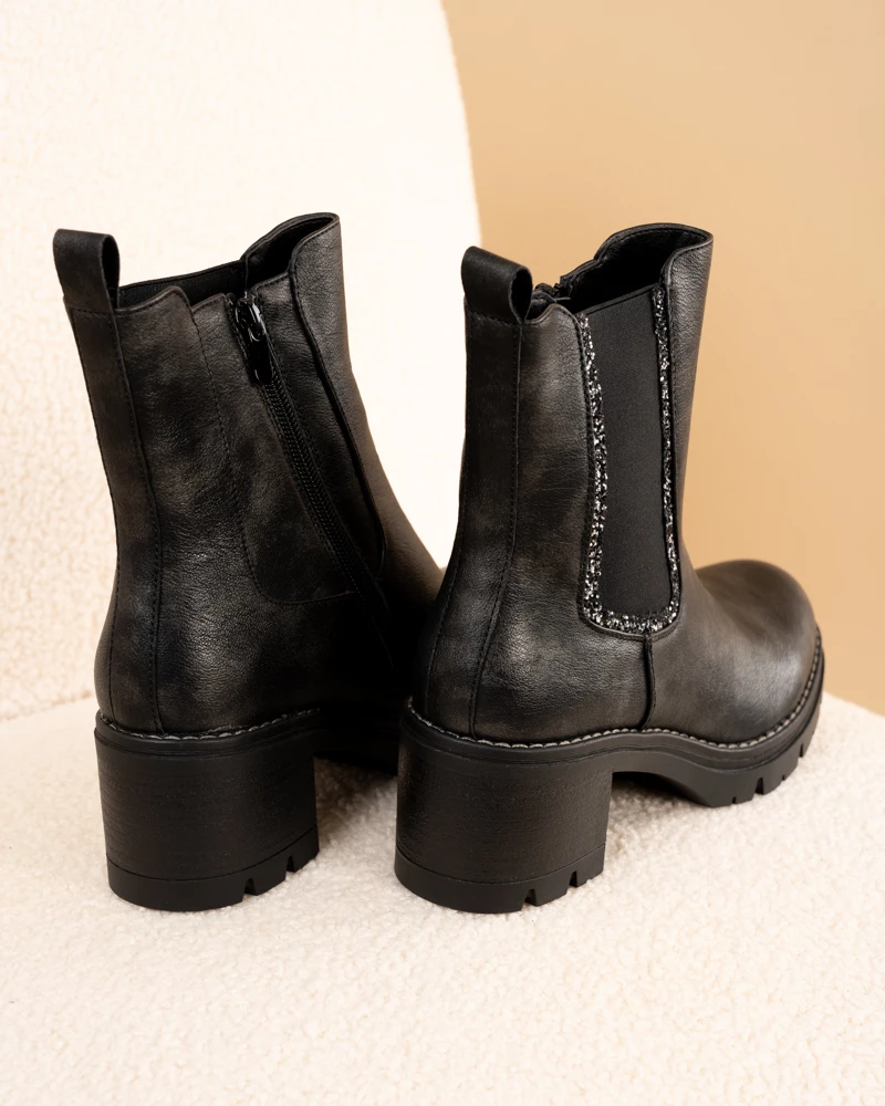 Bottines paillettes