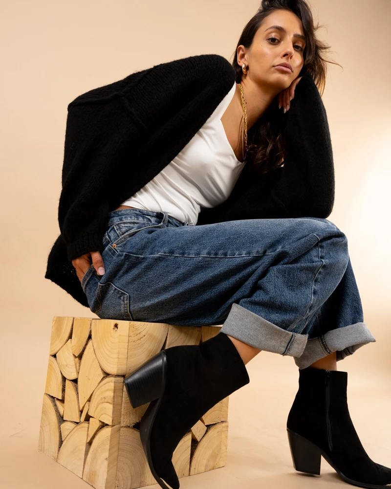 Gilet maille alapga