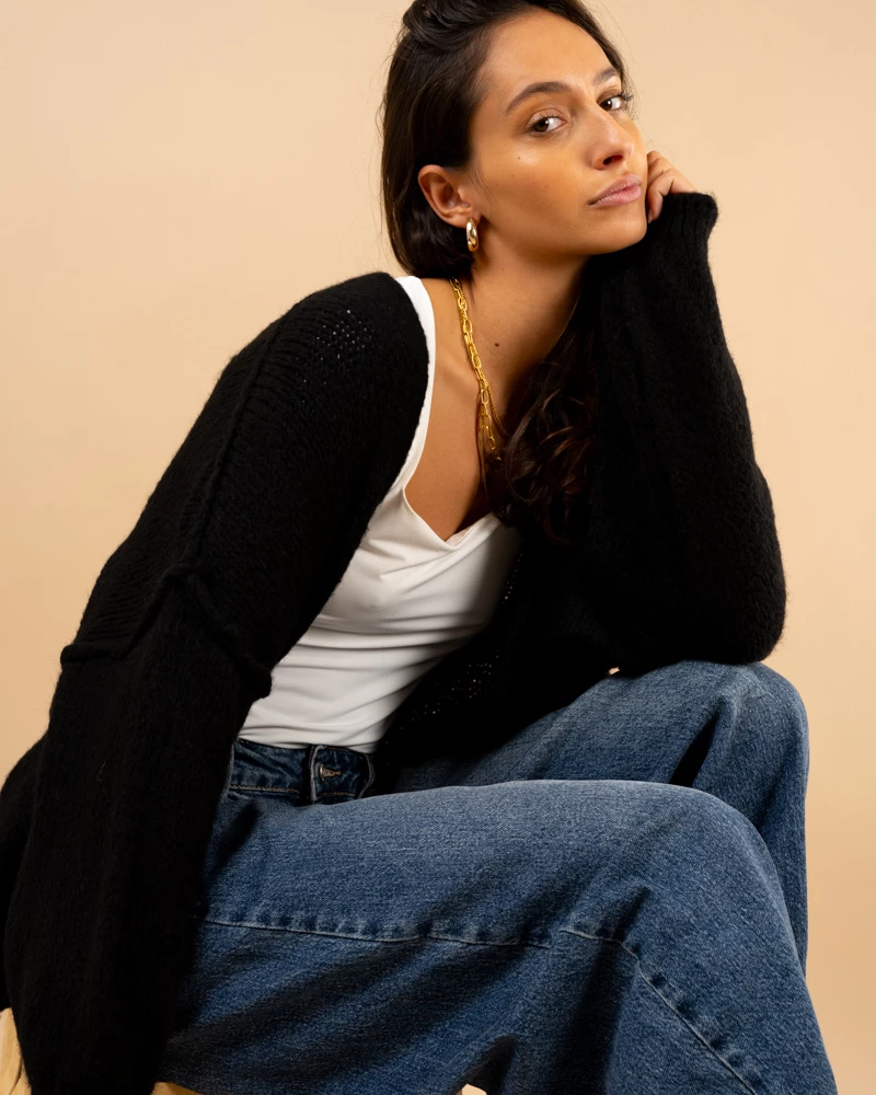 Gilet maille alapga