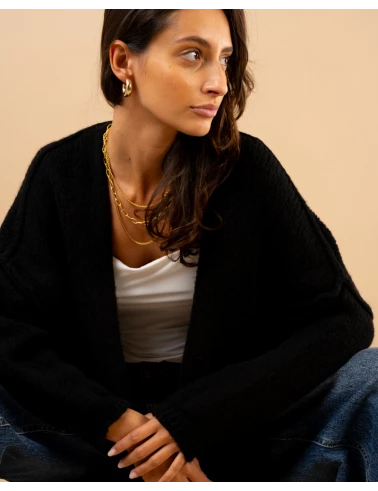Gilet maille alapga