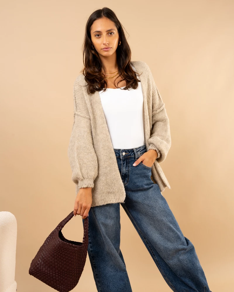 Gilet maille alapga