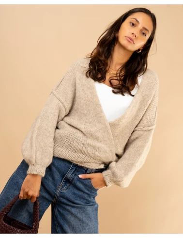 Gilet maille alapga