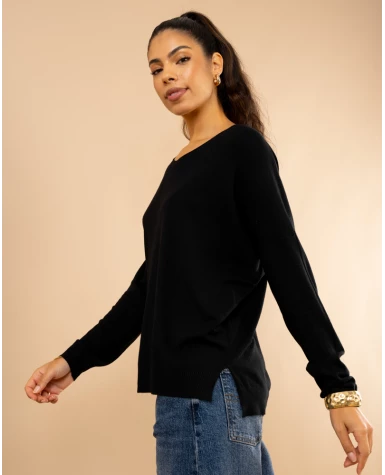 Pull col en v oversize