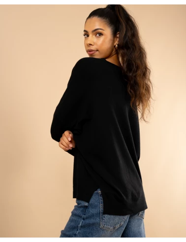Pull col en v oversize