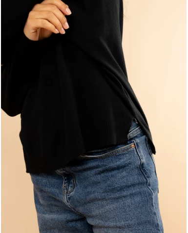 Pull col en v oversize