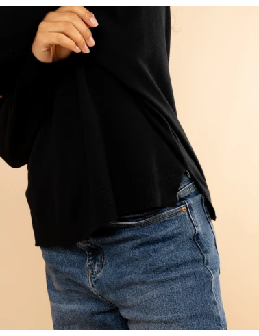 Pull col en v oversize