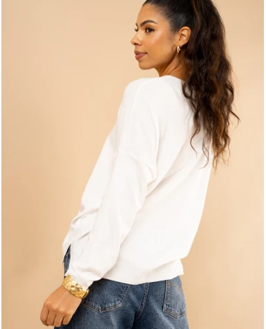 Pull col en v oversize