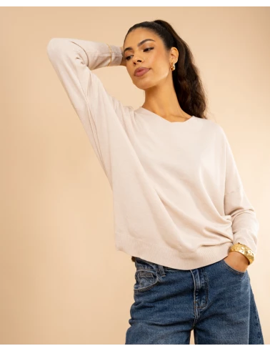 Pull col en v oversize