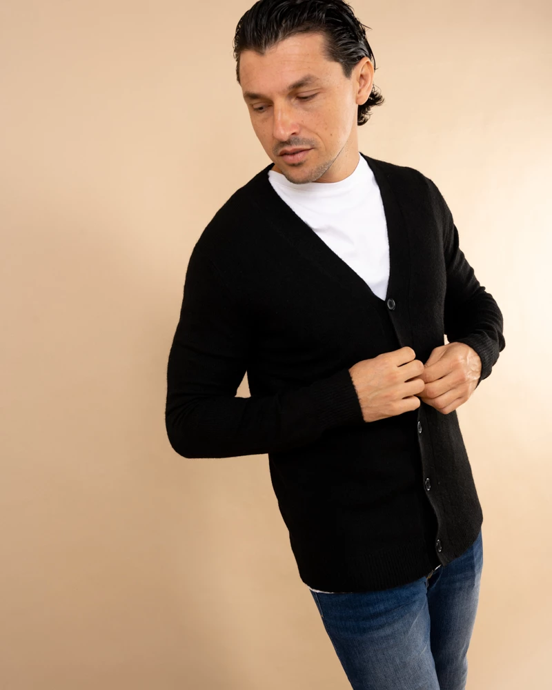 Gilet col en v