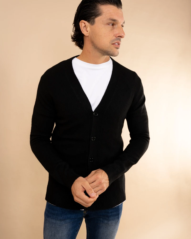 Gilet col en v