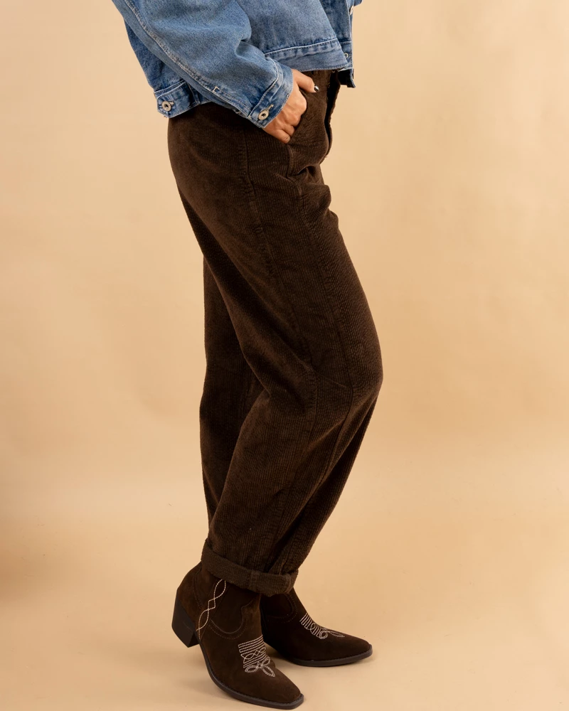 Slouchy côtelé
