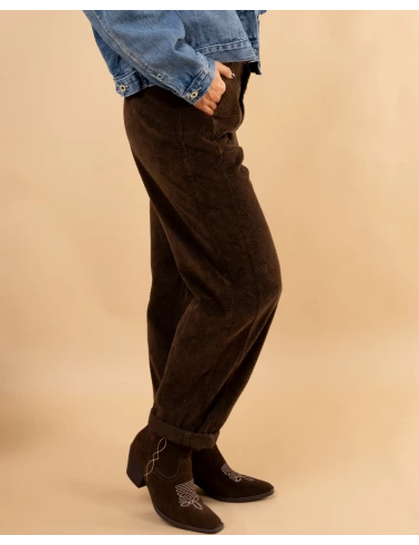 Slouchy côtelé
