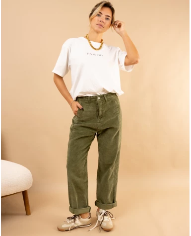 Slouchy côtelé