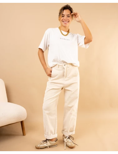 Slouchy côtelé