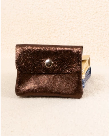 Porte cartes cuir