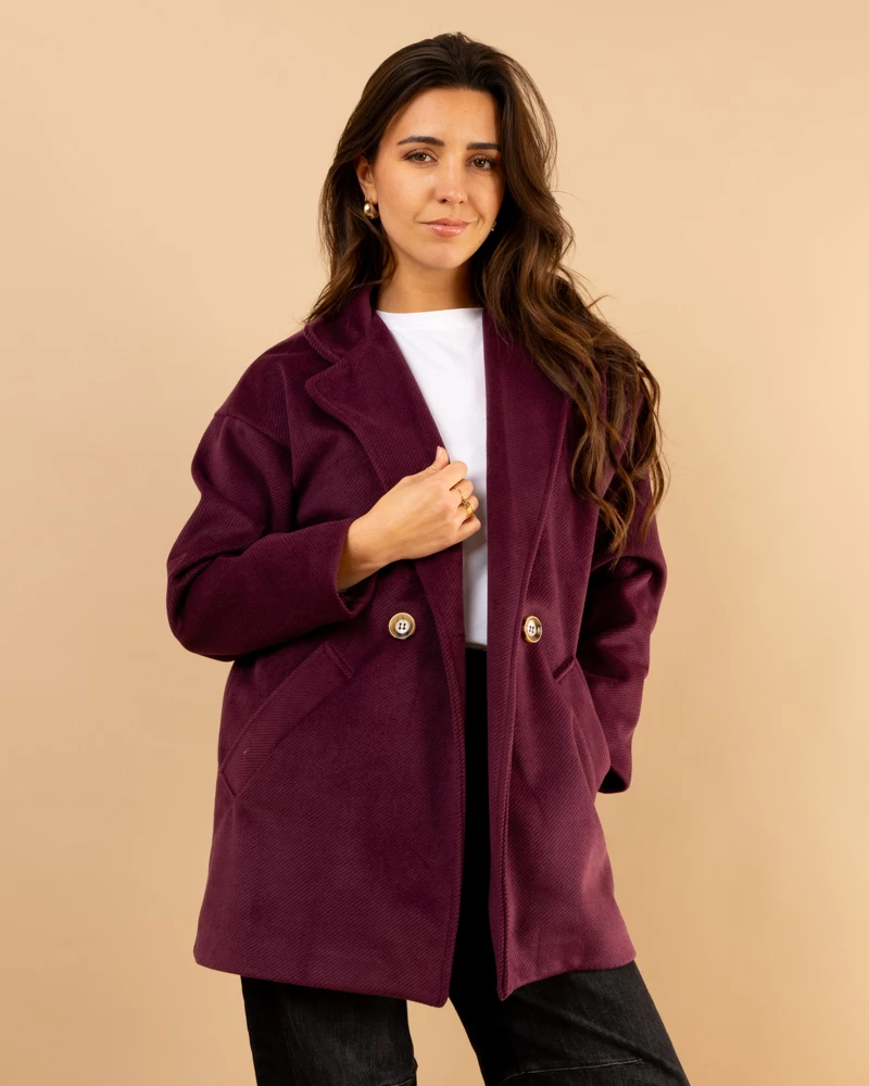 Manteau boutons