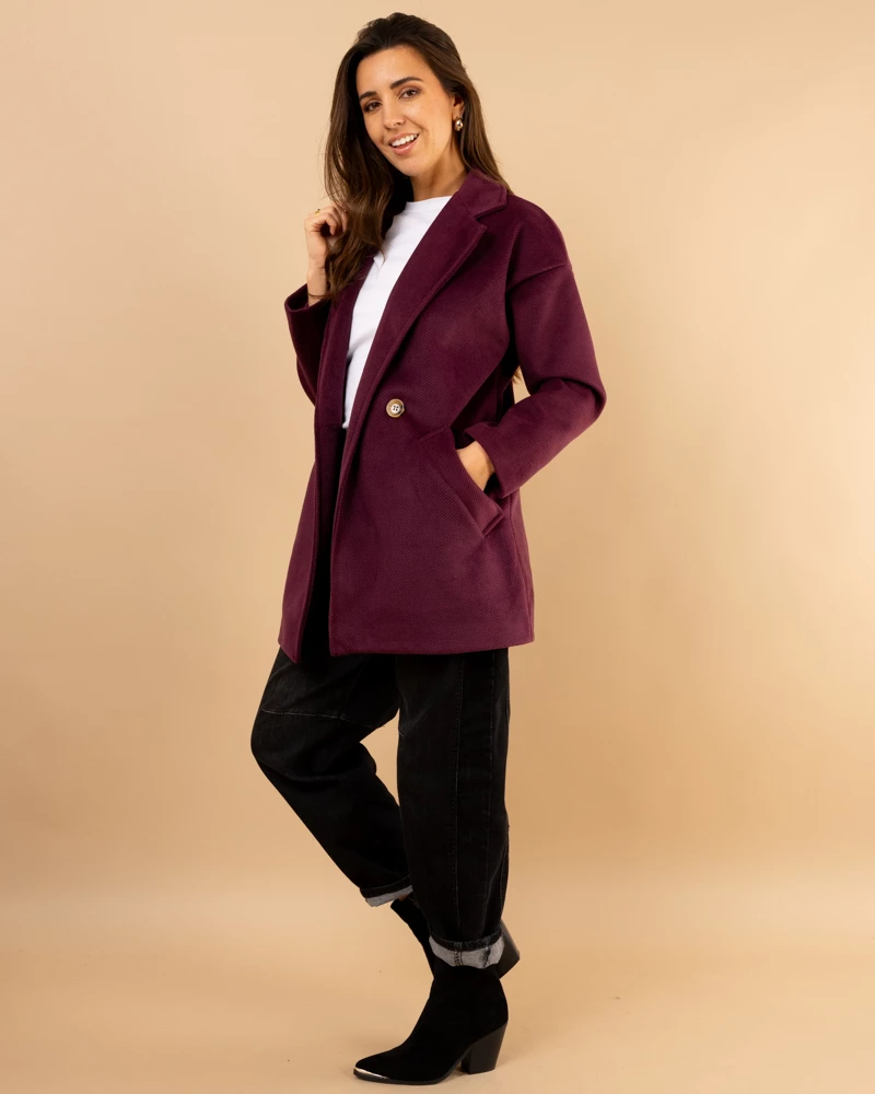 Manteau boutons