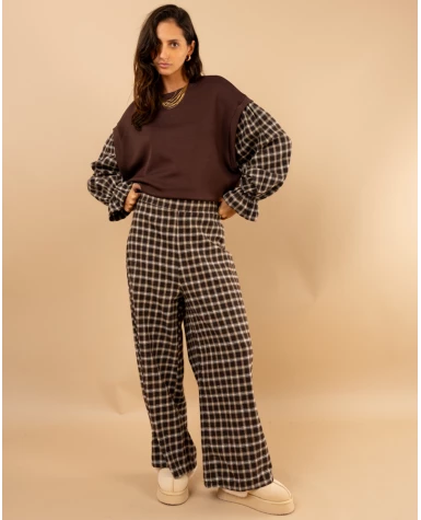 Pantalon carreaux