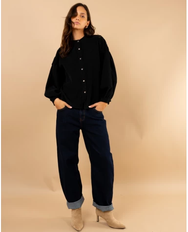 Chemise velours côtelée
